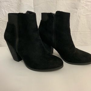 Suede Booties